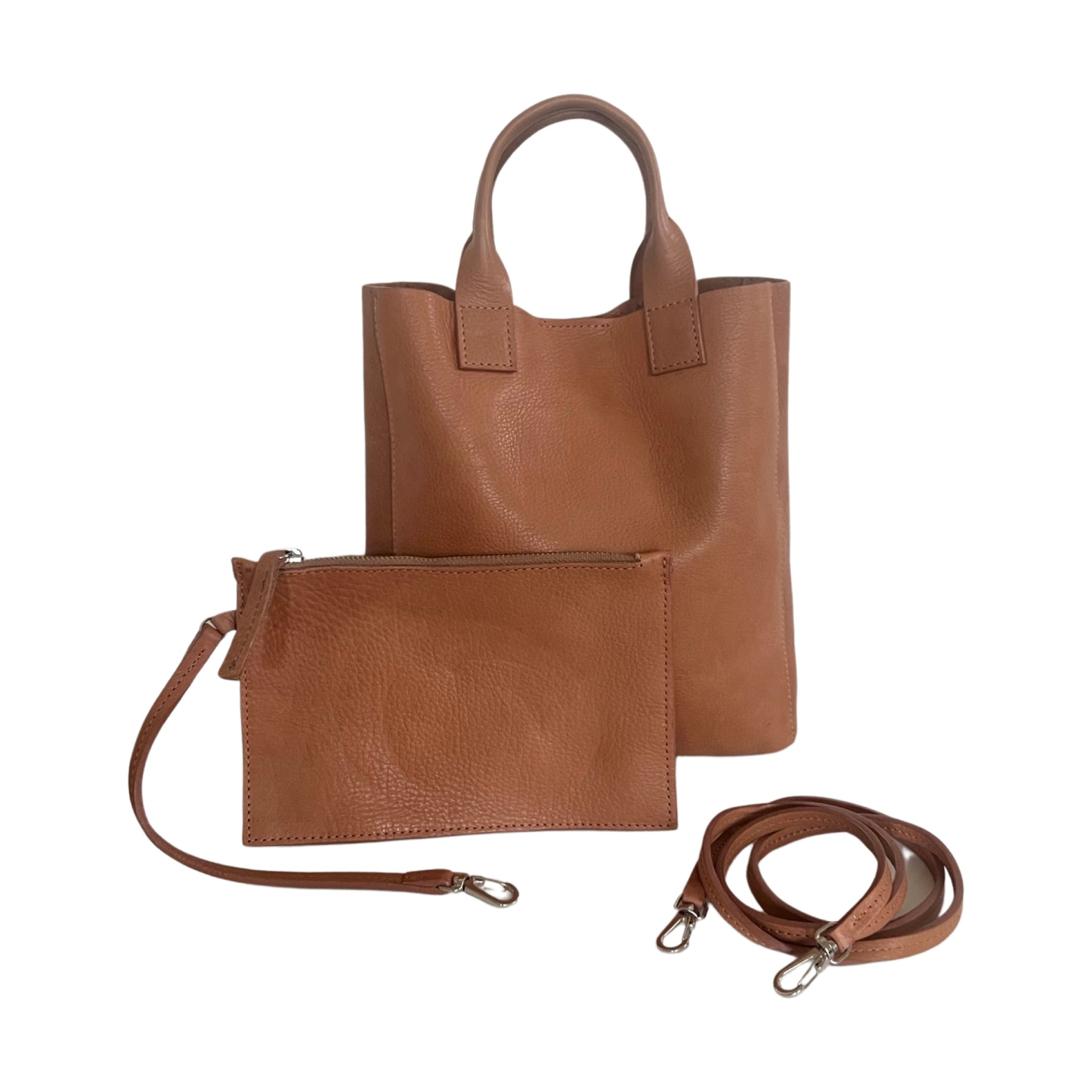 ★TOUT Y EST★ MAIME leather tote bag 3 color BW217 Malba Leather Tote | MooMoo Designs