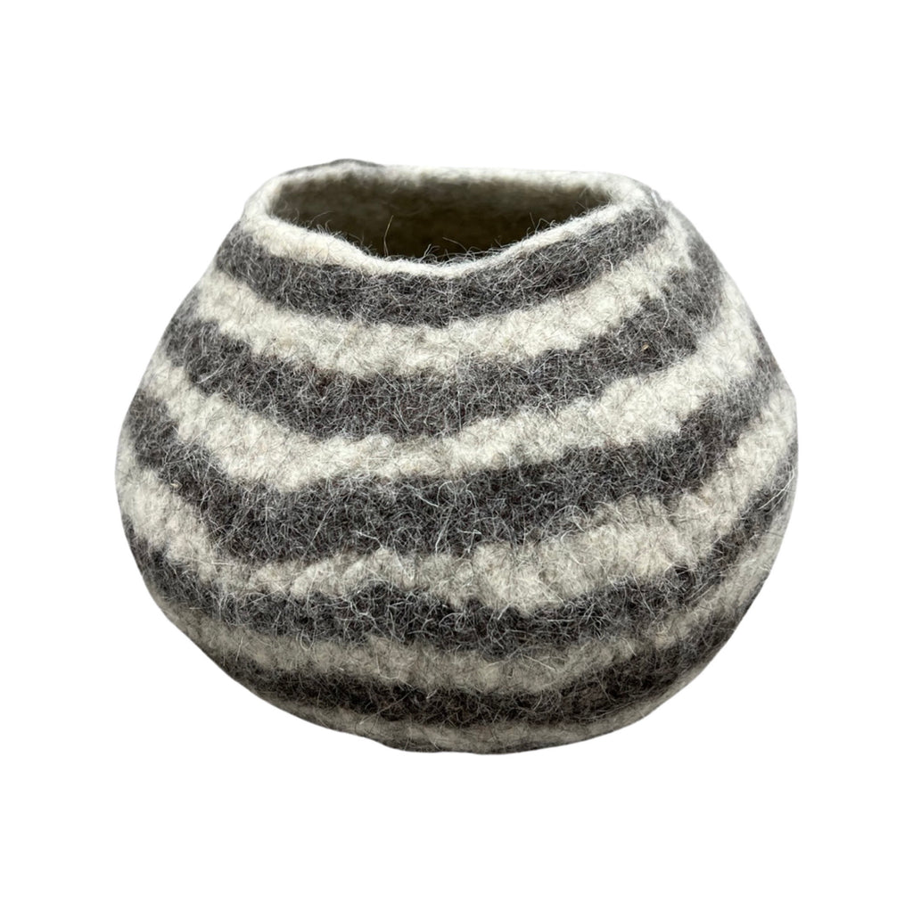 Wool Striped Bowl