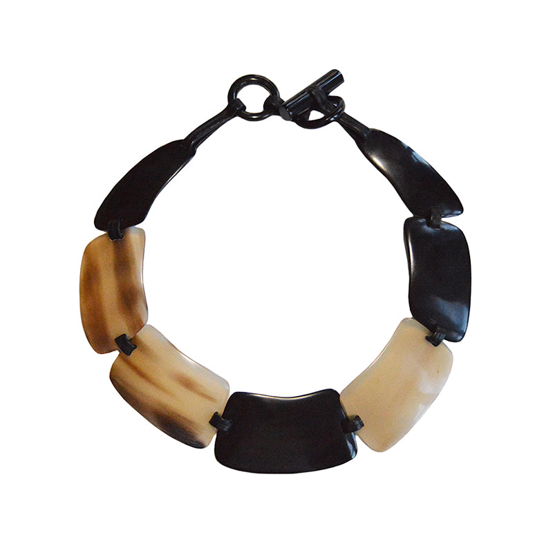 Horn Plate Necklace