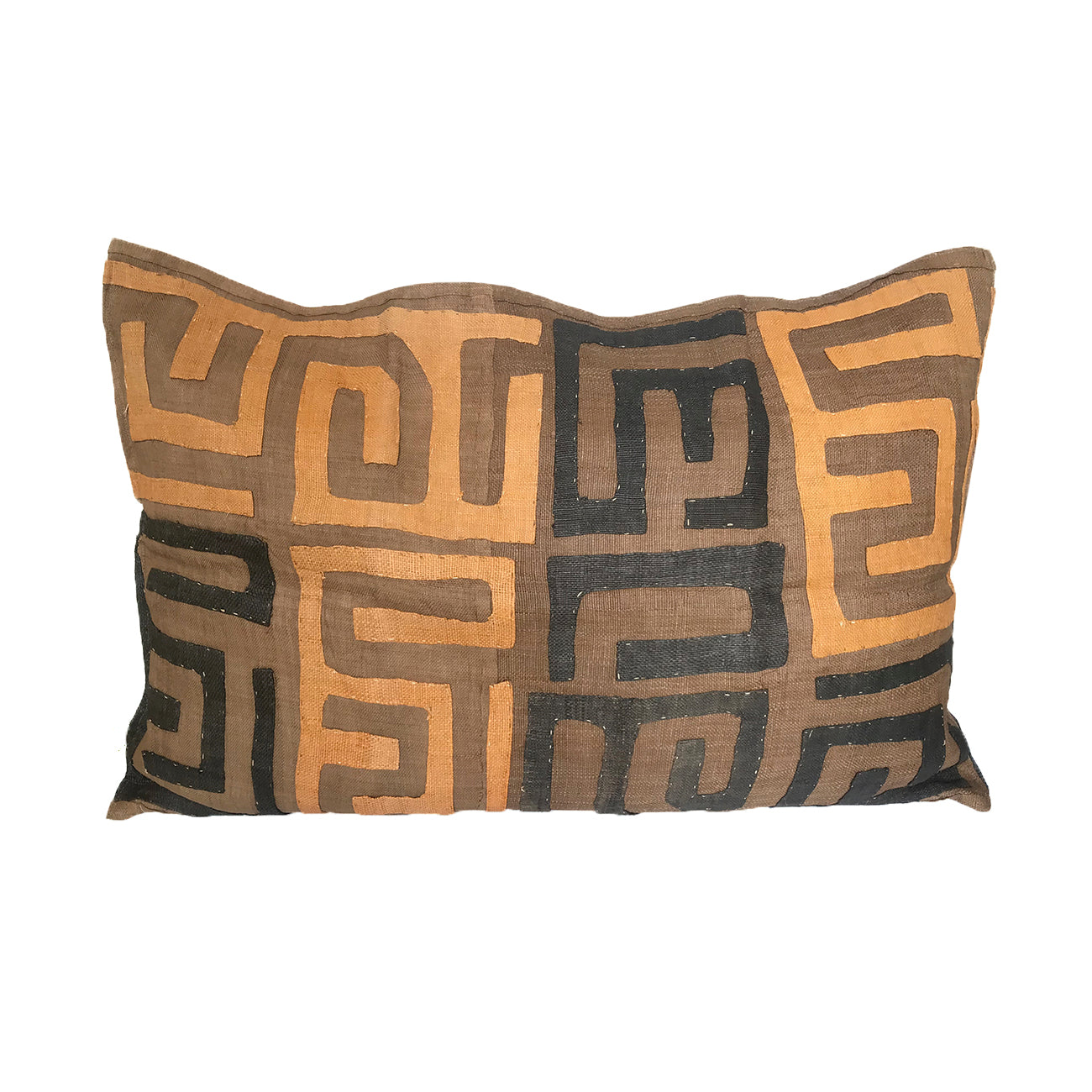 Kuba Cloth Pillow | MooMoo Designs