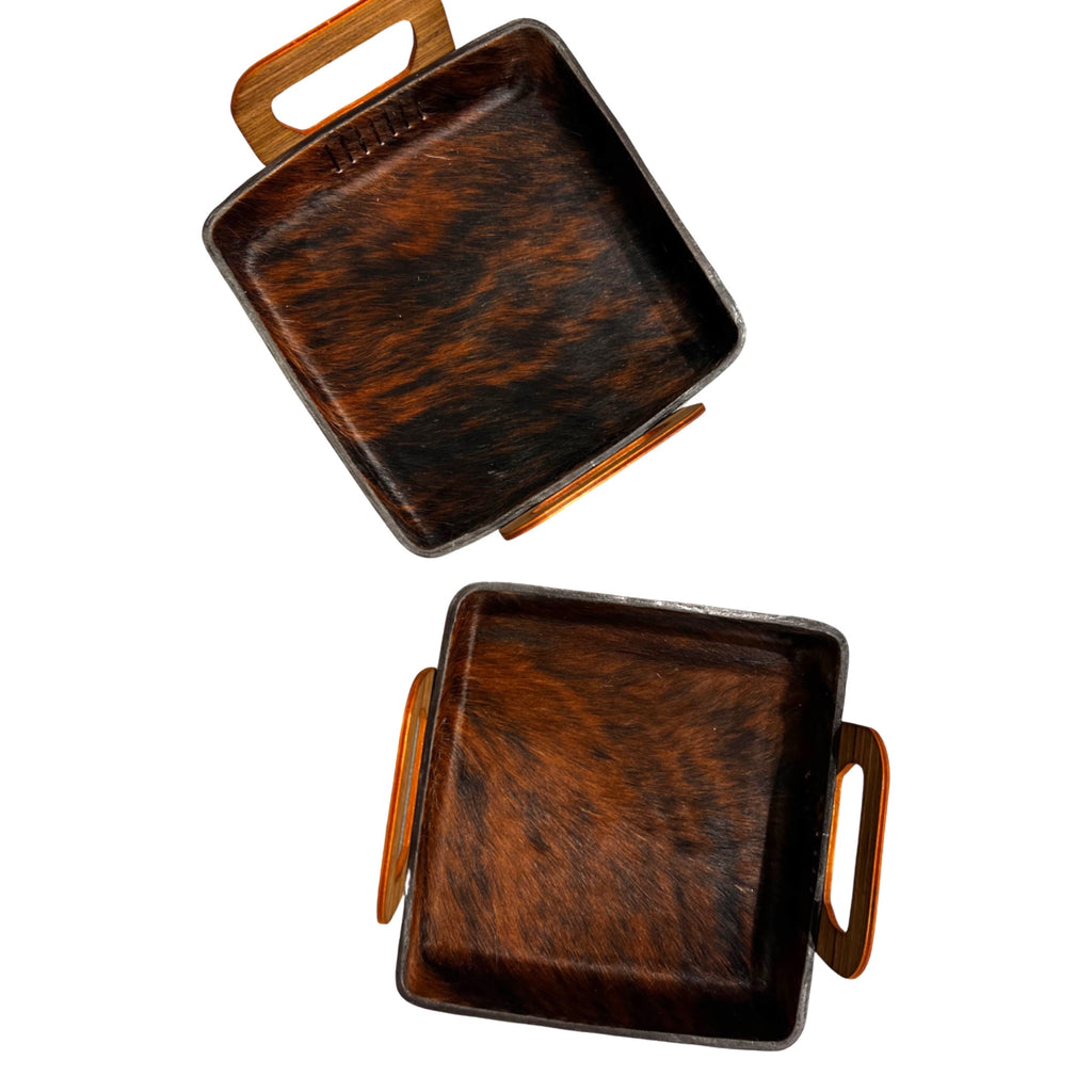 Cowhide Leather Tray