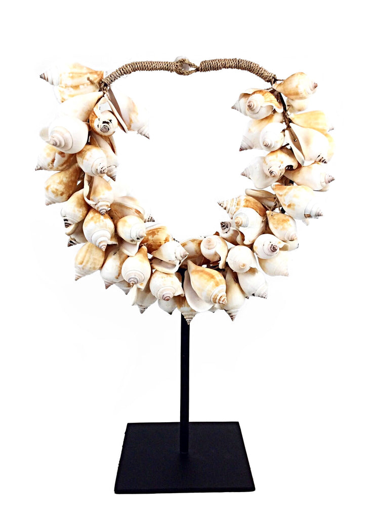 Mounted Shell Necklace