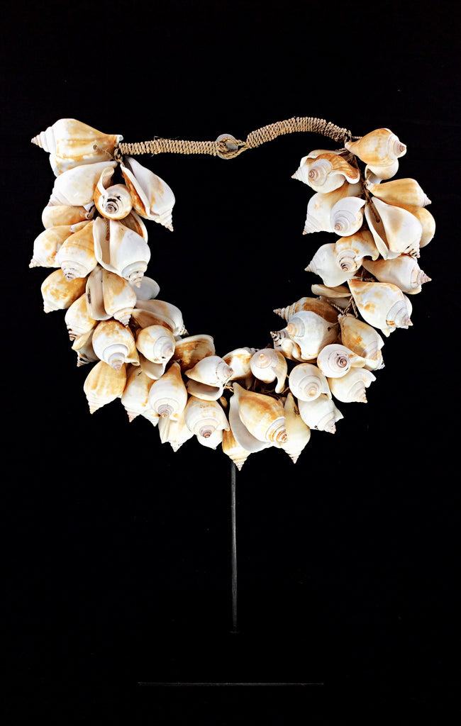 Mounted Shell Necklace